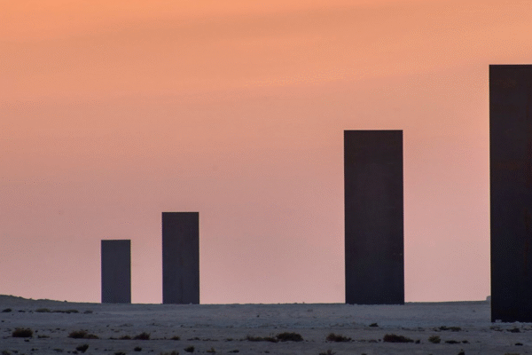 Heritage tour Richard Serra Sculptures
